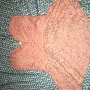 Strapless dress shirt